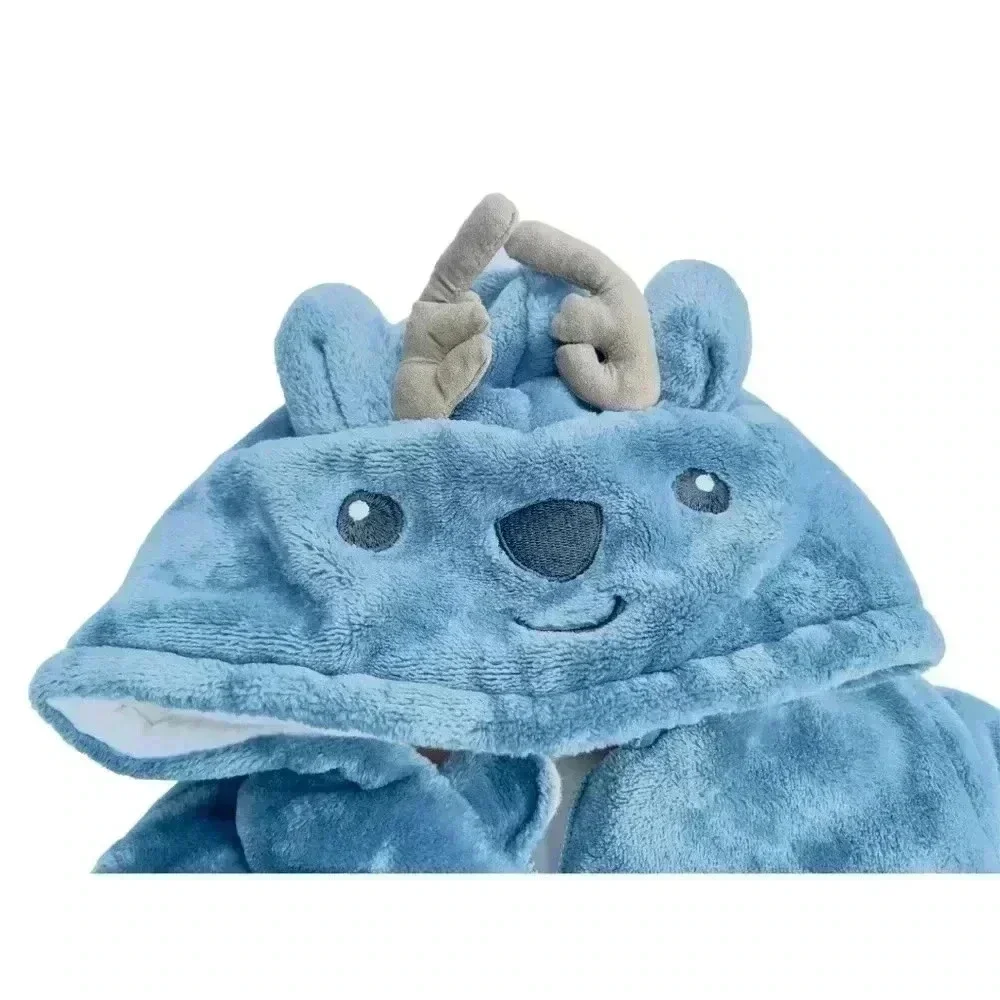 Koala Baby Infant 1-piece Fleece Jumper•Blue•Size 12-18 Months•Preowned•